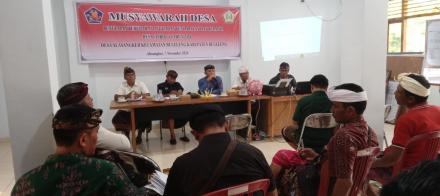 MUSYAWARAH DESA PENETAPAN PERUBAHAN APBDES TAHUN 2024 DI DESA ALASANGKER